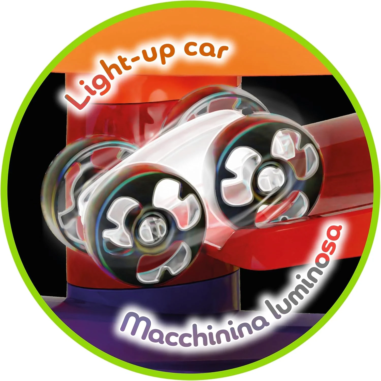 QUERCETTI - Flip Car Race Track Superbaan voor ks en auto's kinderen van 18 maanden + - Montessori-spel - creatief en educatief spel - cadeau voor jongens van 2 tot 3 jaar - speelgoed Made in - Image 5
