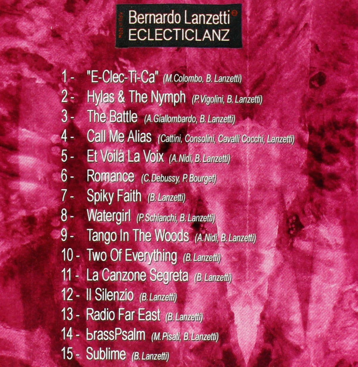 Bernardo Lanzetti - Eclecticlanz - Image 3