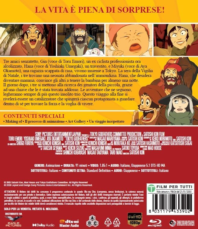 Tokyo Godfathers - (Italian Import) - Image 2