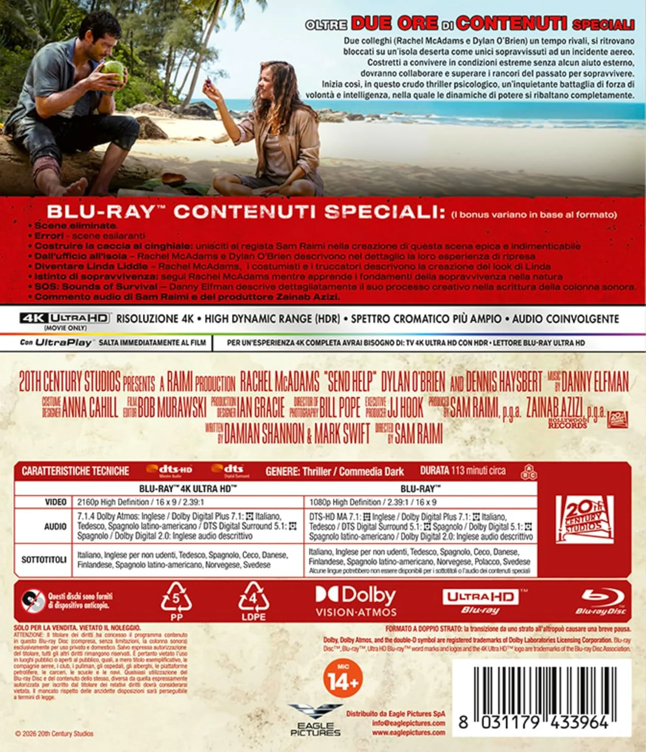 Send Help (4K Ultra Hd+Blu-Ray Hd) - Image 2