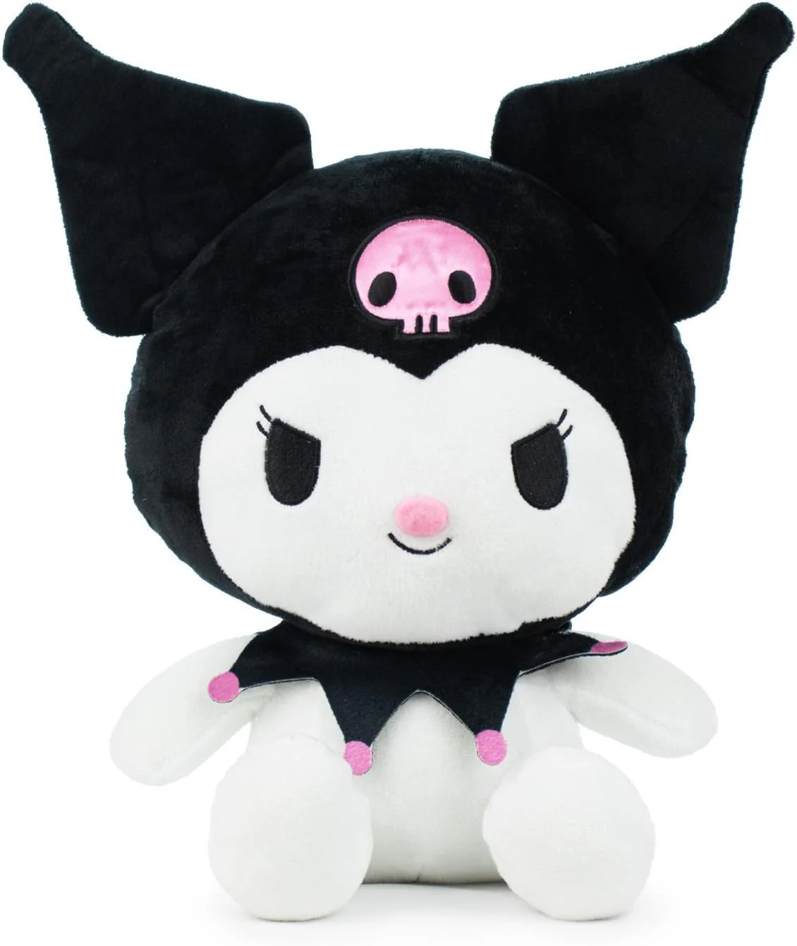 Hello Kitty Kuromi Plush, 30cm Soft Toy, Cute Kuromi Character Doll, Official Licensed Sanrio Merchandise, for Fans, Collectors and Children, Suitable for Ages 4+