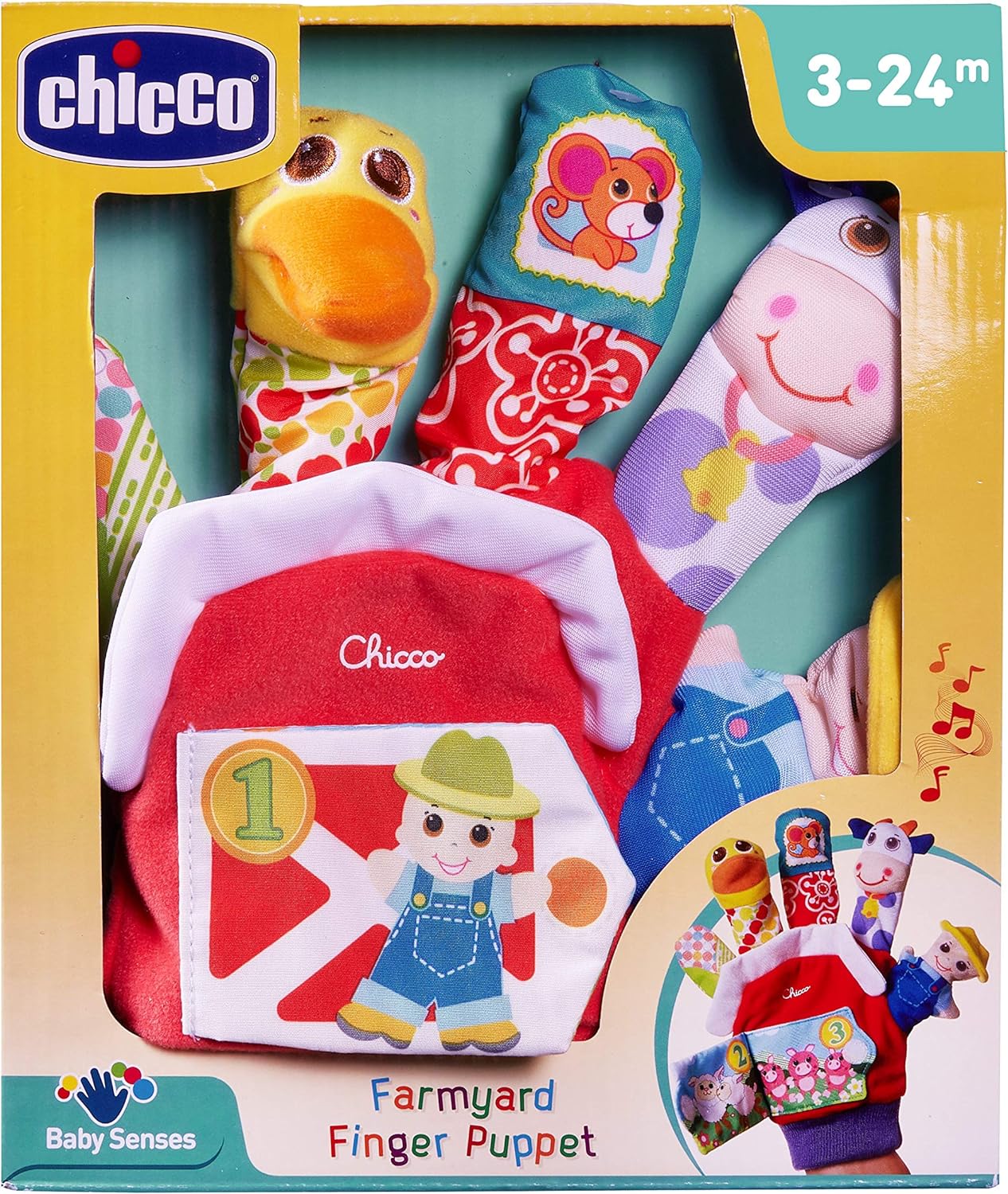 chicco Game Glove Farm Animals, 7651 - Image 2