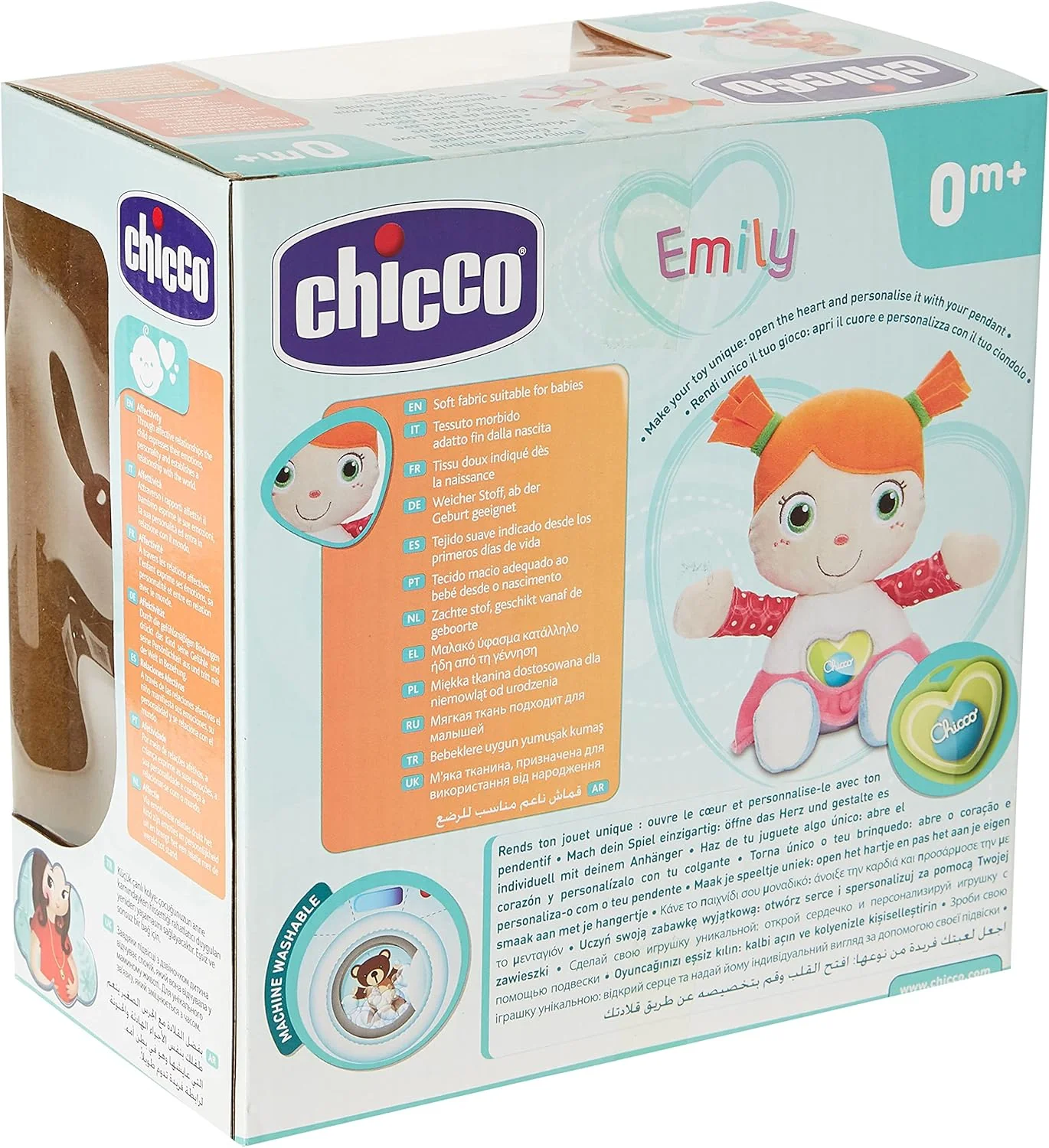 Chicco 00007942000000 Cuddly Doll First Love, Multi-Coloured - Image 2