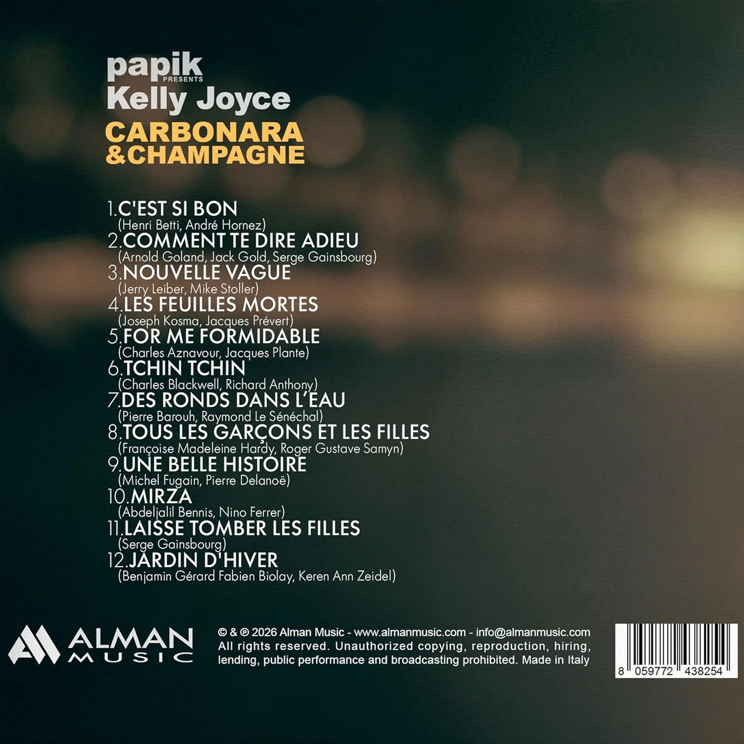 Kelly Joyce - Papik Presents: Carbonara & Champagne - Image 2
