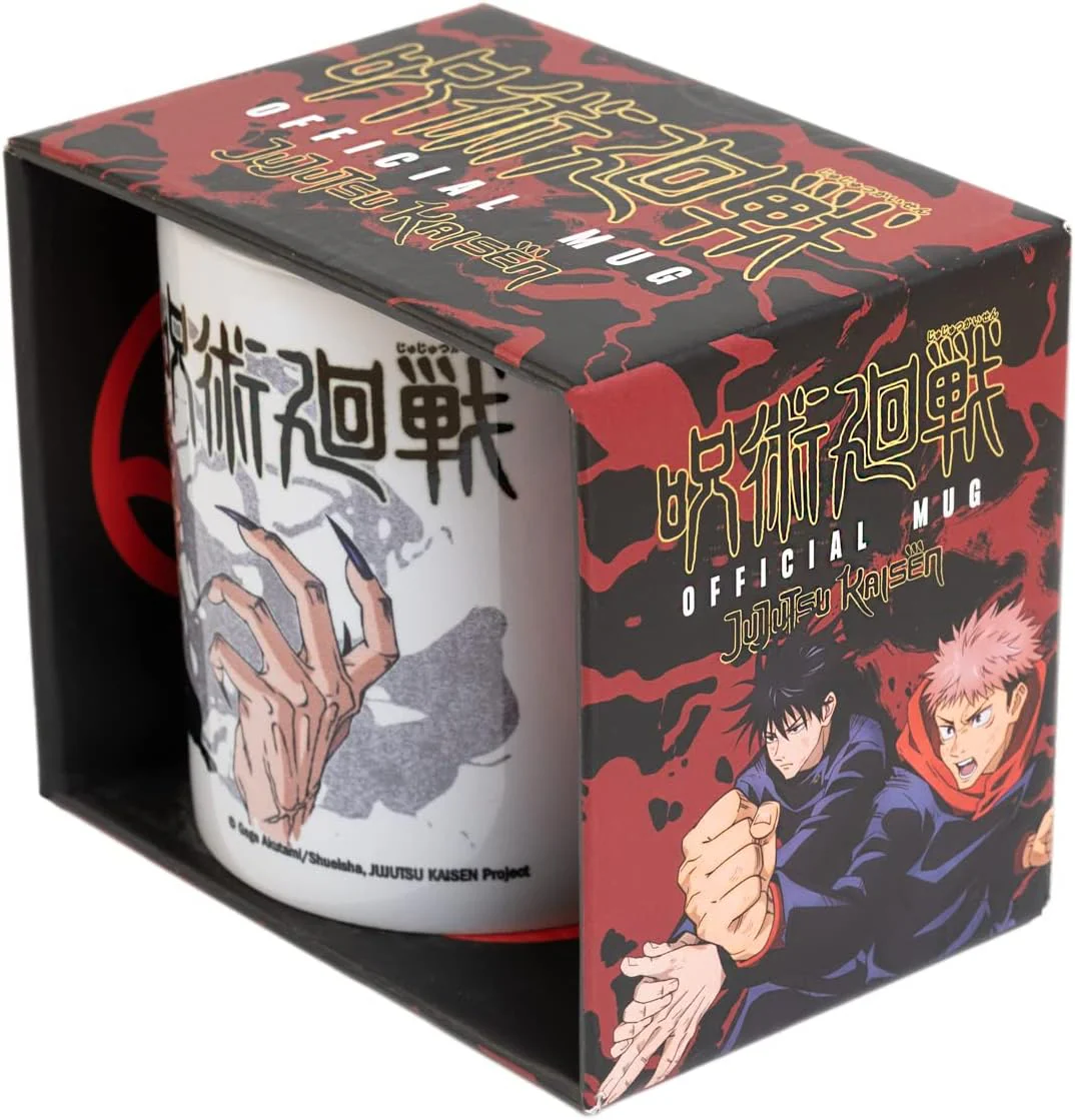 Grupo Erik - Mug Black Jujutsu Kaisen, Anime 350ml | Tasse en Céramique Sous Licence Officielle | Mug Café & Thé, Idée Cadeau Geek, Anniversaire ou Noël - Image 3