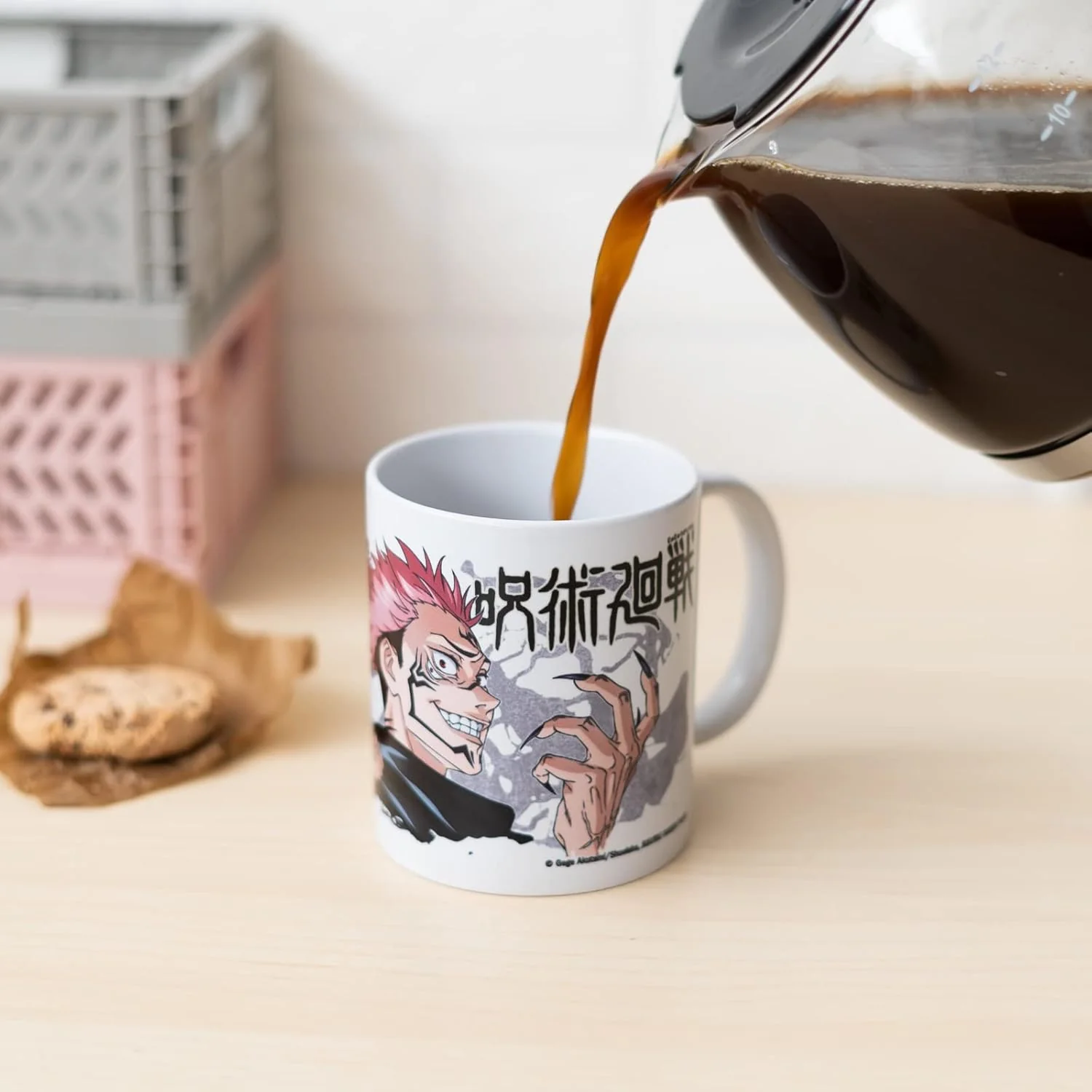 Grupo Erik - Mug Black Jujutsu Kaisen, Anime 350ml | Tasse en Céramique Sous Licence Officielle | Mug Café & Thé, Idée Cadeau Geek, Anniversaire ou Noël - Image 7