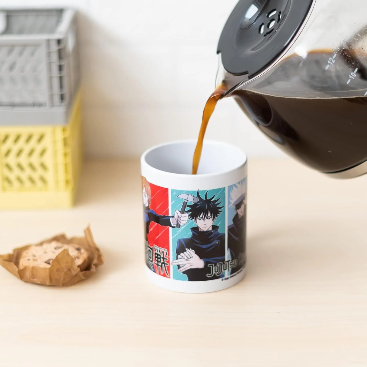 Grupo Erik - Mug Black Jujutsu Kaisen, Anime 350ml | Tasse en Céramique Sous Licence Officielle | Mug Café & Thé, Idée Cadeau Geek, Anniversaire ou Noël - Image 5