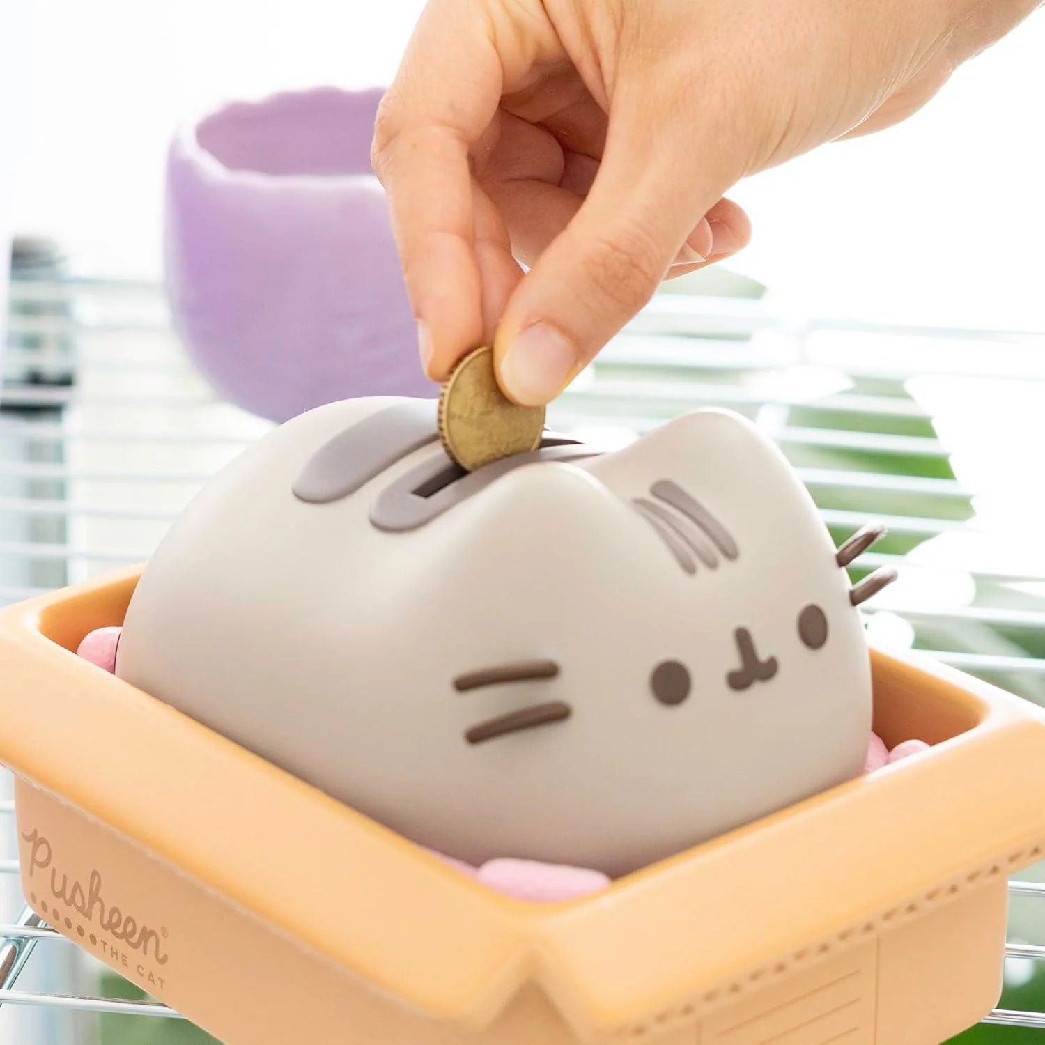 Grupo Erik Salvadanaio Bambini Pusheen - Salvadanaio Apribile Decorativo | Regalo Kawaii, Gatto Gadget (11,6 x 15,5 x 19,2 cm - Image 4