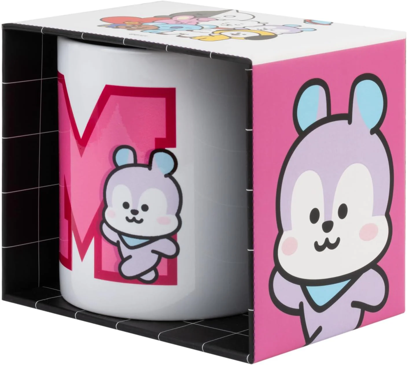 Grupo Erik Tasse Kaffeetasse BT21 Mang Tasse Kaffeetasse BT21 Kaffeebecher - Tasse für Kaffee und Tee - Größe 9,5 cm x 8 cm - Fassungsvermögen 350 ml - Offizielle Lizenz - BT21 Fanartikel - Image 4