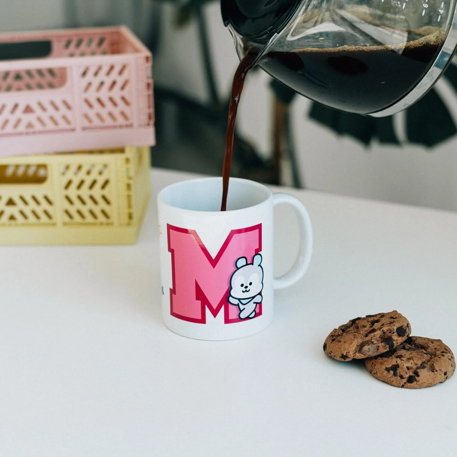 Grupo Erik Tasse Kaffeetasse BT21 Mang Tasse Kaffeetasse BT21 Kaffeebecher - Tasse für Kaffee und Tee - Größe 9,5 cm x 8 cm - Fassungsvermögen 350 ml - Offizielle Lizenz - BT21 Fanartikel - Image 5