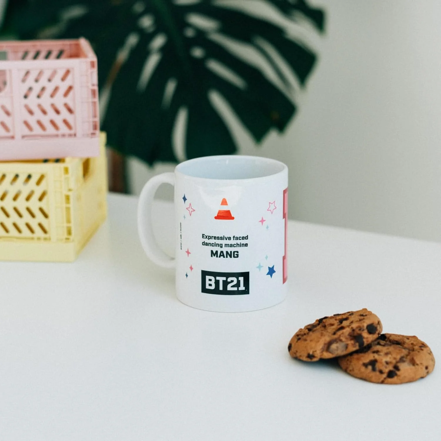 Grupo Erik Tasse Kaffeetasse BT21 Mang Tasse Kaffeetasse BT21 Kaffeebecher - Tasse für Kaffee und Tee - Größe 9,5 cm x 8 cm - Fassungsvermögen 350 ml - Offizielle Lizenz - BT21 Fanartikel - Image 6