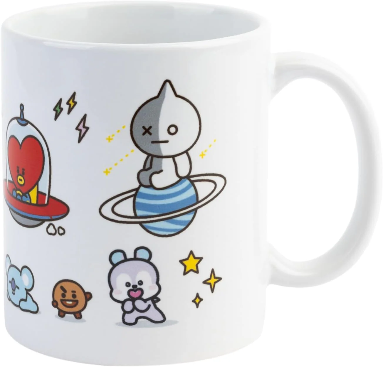 Grupo Erik Tasse Kaffeetasse BT21 Universtar Kaffeebecher - Teetasse Fassungsvermögen 350ml - Image 2
