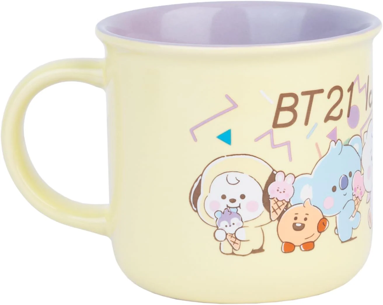 Grupo Erik - Tasse En Céramique BT21 375 ml - Passe Au Micro-Ondes | Mug Café & Thé, Idée Cadeau Geek - Image 2