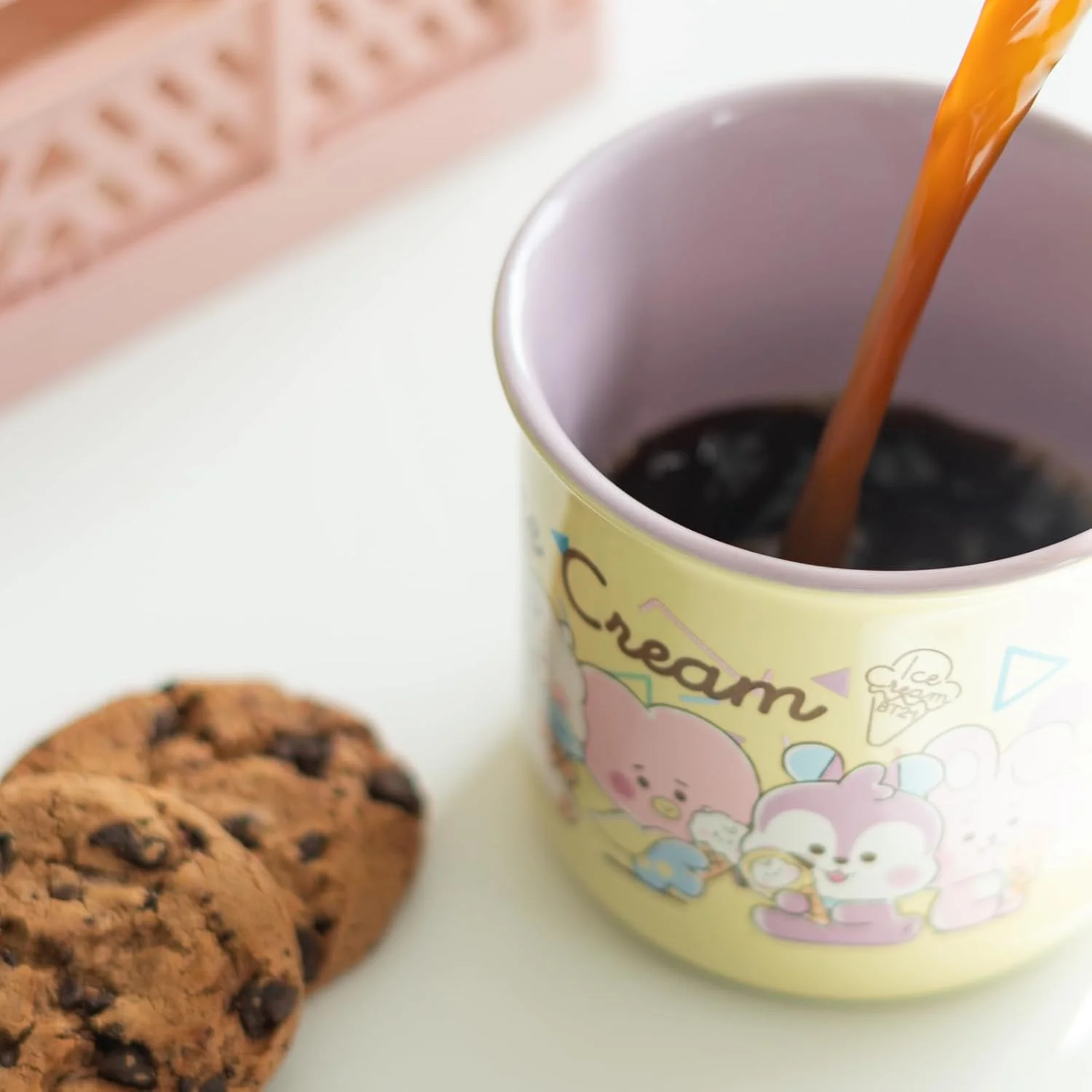 Grupo Erik - Tasse En Céramique BT21 375 ml - Passe Au Micro-Ondes | Mug Café & Thé, Idée Cadeau Geek - Image 8