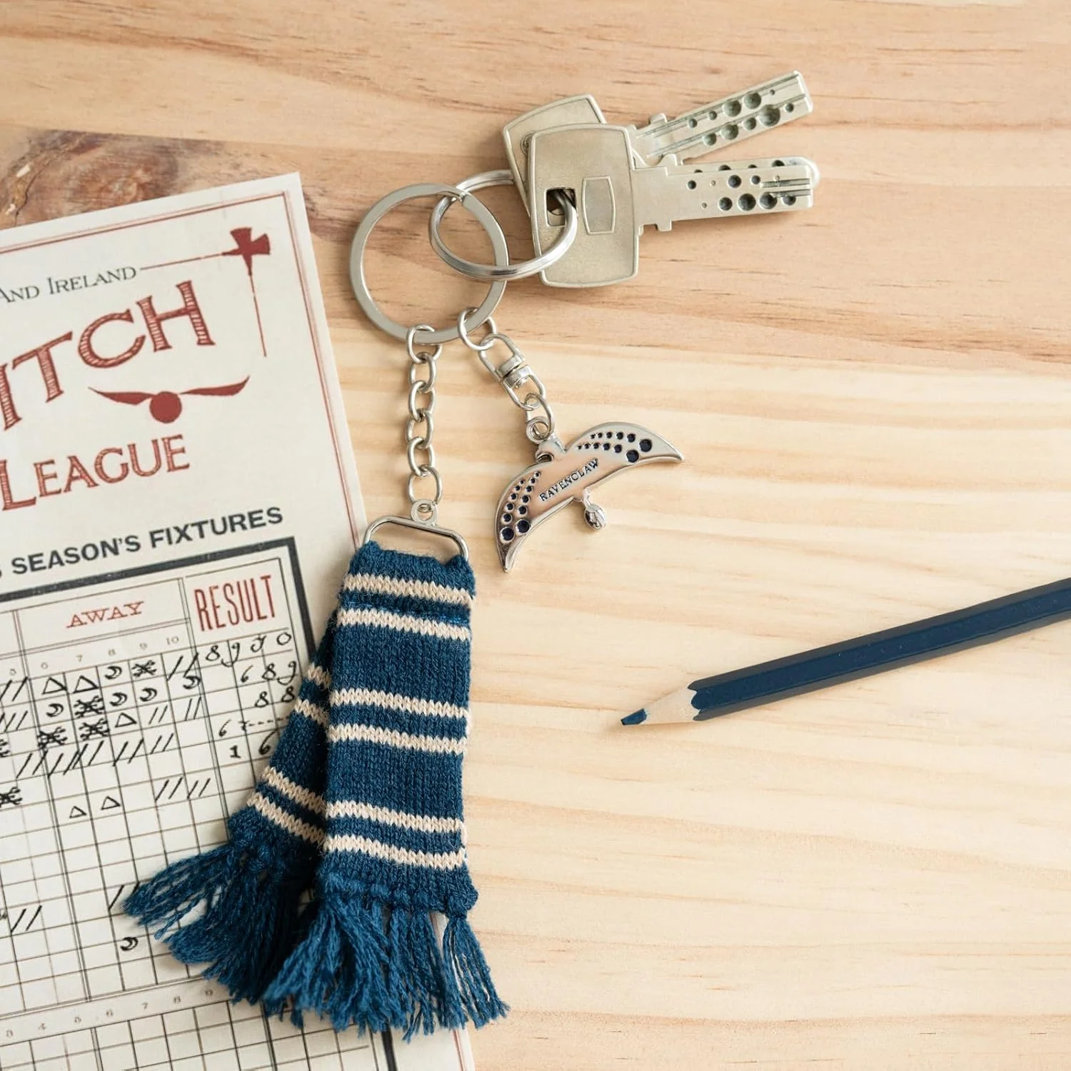 Grupo Erik Schlüsselanhänger Ringe Harry Potter Hogwarts Ravenclaw Schlüsselring - Offizieller Harry Potter Geschenke Fanartikel - Image 7