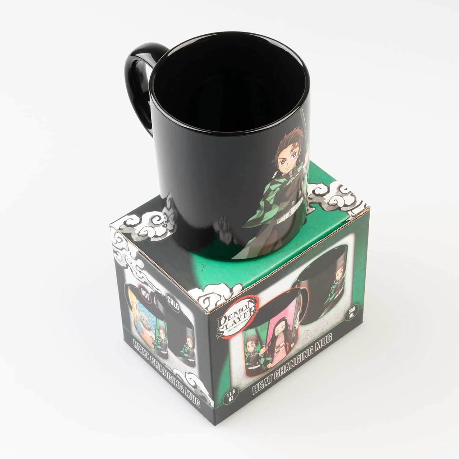 Grupo Erik Tazza Demon Slayer - Tazza Colazione Termosensibile, Magica Cambia Colore con Colori Vivaci e Stampa di Alta Qualità 350ml | Demon Slayer Manga Gadget: Anime Gadget - Image 2