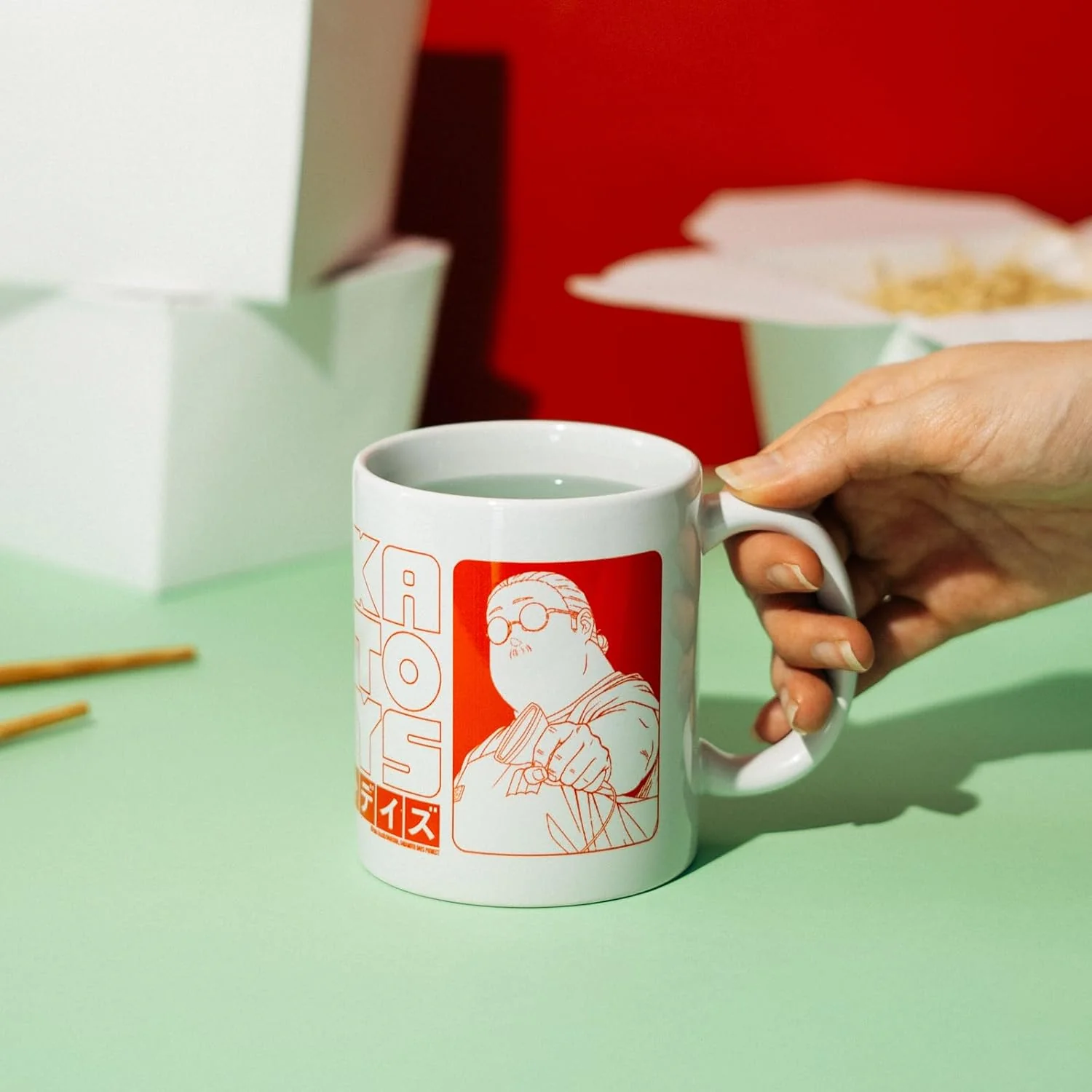 Grupo Erik Tazza Sakamoto Days Manga - Tazza Colazione Ceramica con Colori Vivaci e Stampa di Alta Qualità 350 ml, Adatte a Lavastoviglie e Microonde | Tazzine Caffe Particolari, Anime Gadget - Image 4