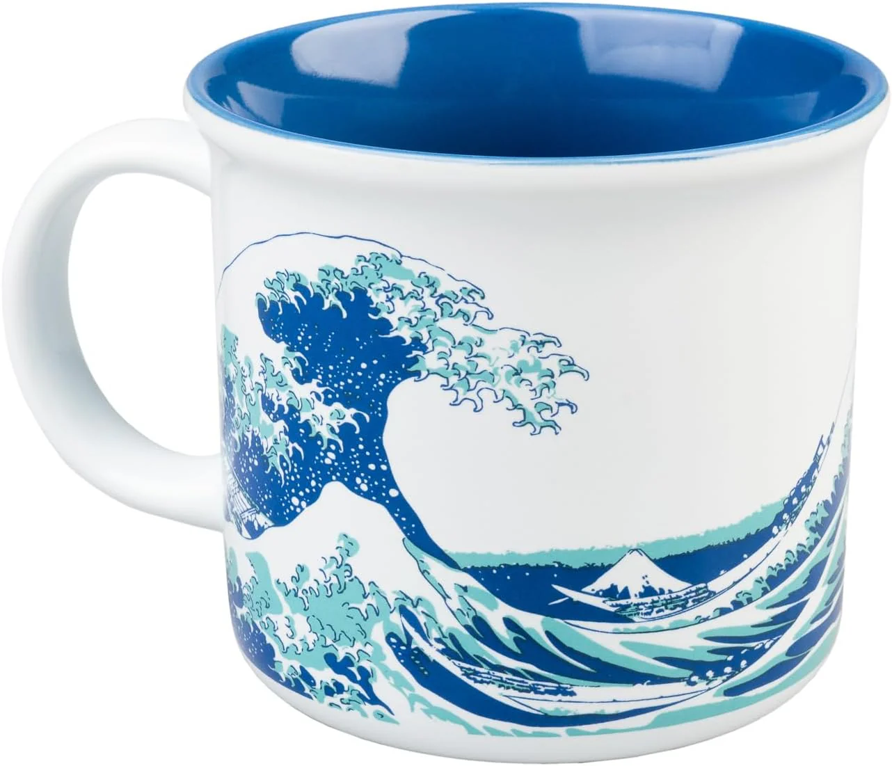 Grupo Erik Tazza La Grande Ola di Kanawaga - Tazza Colazione Ceramica con Colori Vivaci e Stampa di Alta Qualità 350 ml, Adatte a Lavastoviglie e Microonde | Tazzine Caffe Particolari - Image 6