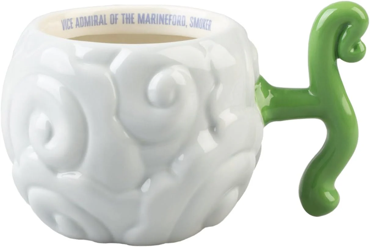 Grupo Erik Ceramic Mug - One Piece Manga Gifts - Smoke-Smoke Fruit | 20.3 oz - 600 ml Coffee Mug Tea, Cool Mugs and Cups | One Piece Gifts Under 20 Pounds - Image 4