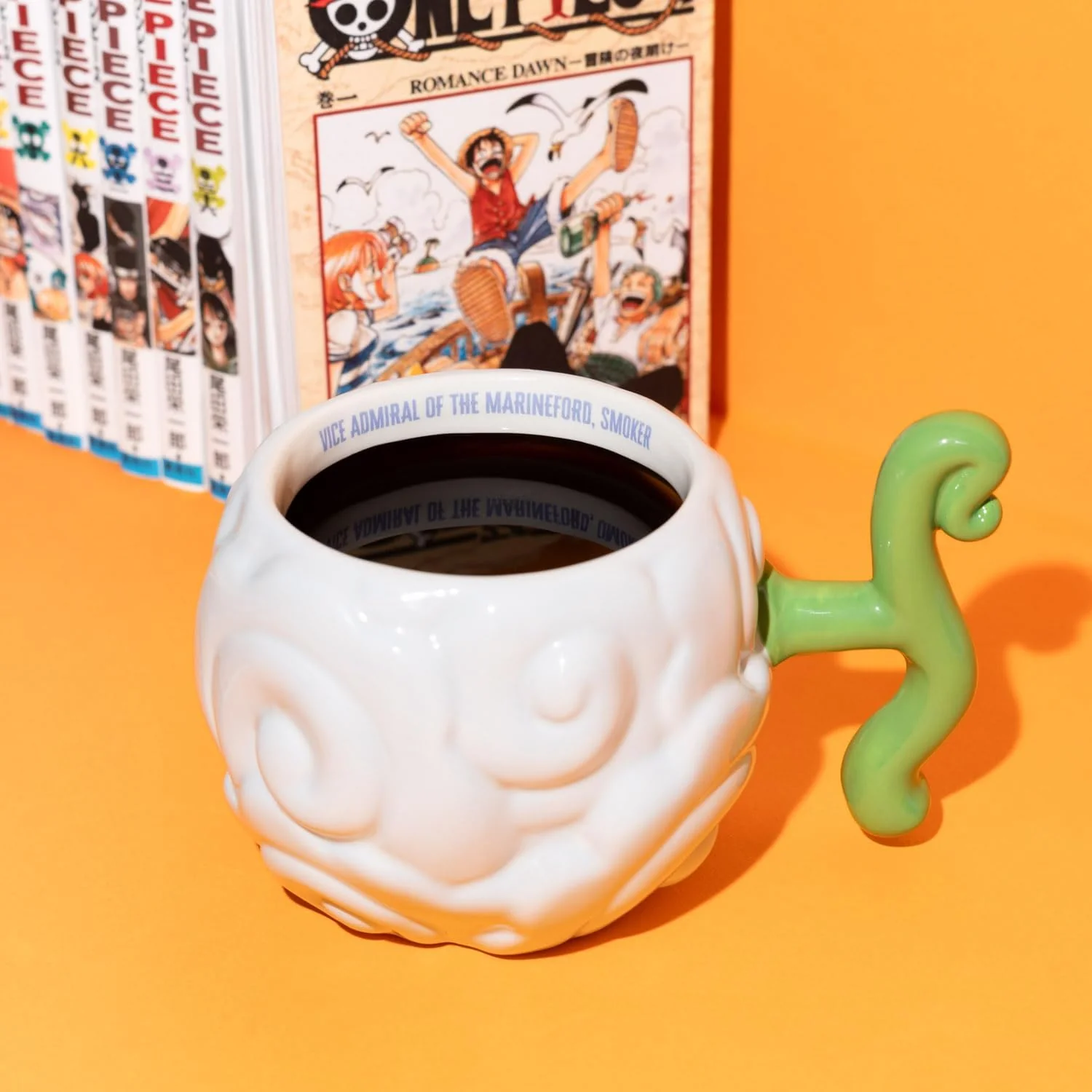 Grupo Erik Ceramic Mug - One Piece Manga Gifts - Smoke-Smoke Fruit | 20.3 oz - 600 ml Coffee Mug Tea, Cool Mugs and Cups | One Piece Gifts Under 20 Pounds - Image 7