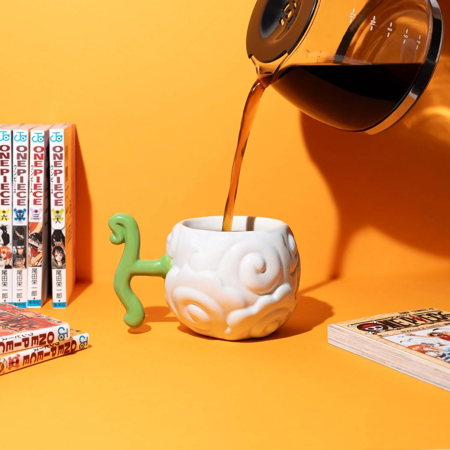 Grupo Erik Ceramic Mug - One Piece Manga Gifts - Smoke-Smoke Fruit | 20.3 oz - 600 ml Coffee Mug Tea, Cool Mugs and Cups | One Piece Gifts Under 20 Pounds - Image 8