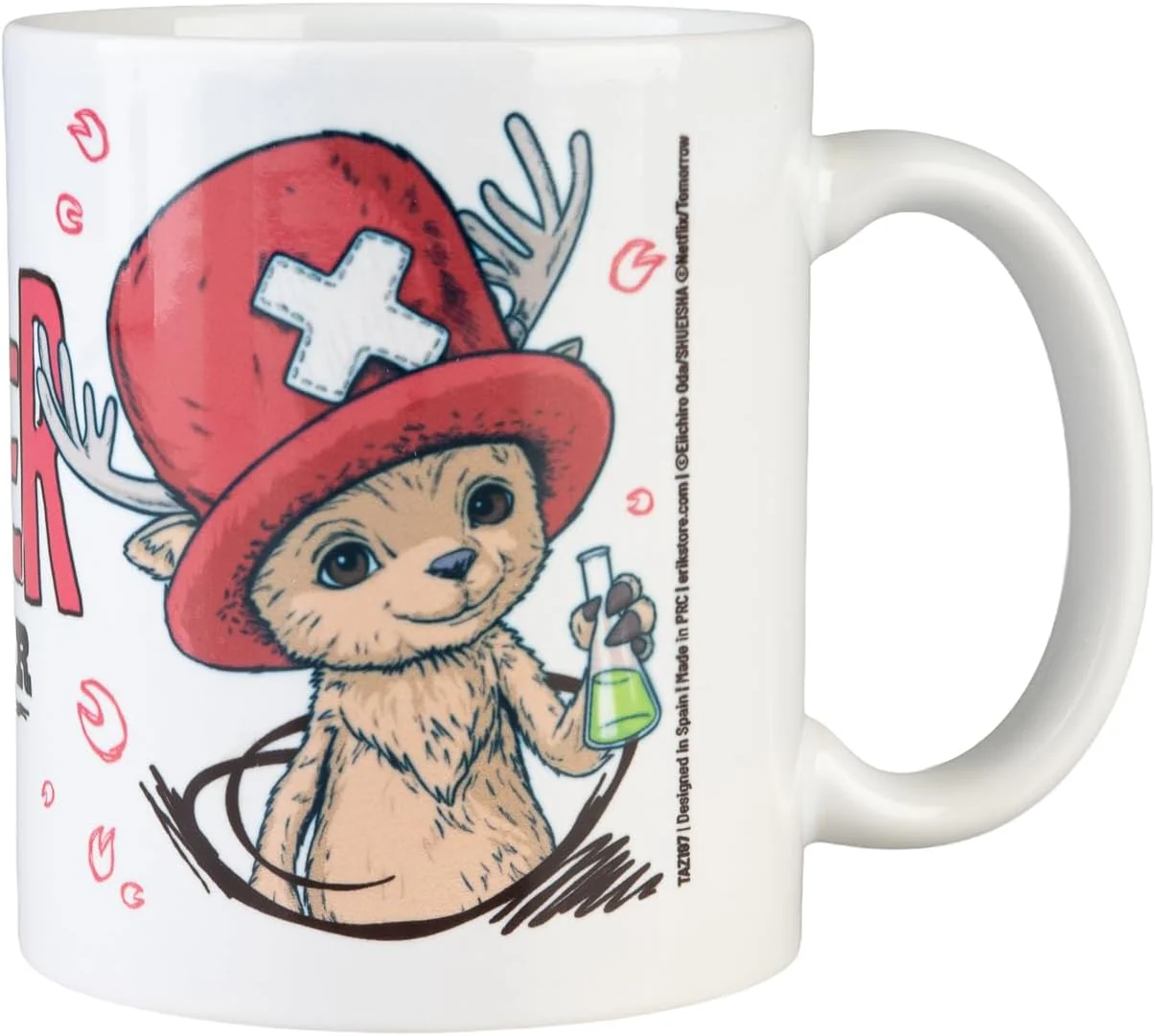 Grupo Erik Tazza One Piece Manga Chopper - Tazza Colazione Ceramica con Colori Vivaci e Stampa di Alta Qualità 350 ml, Adatte a Lavastoviglie e Microonde | Tazzine Caffe Particolari, One Piece Gadget - Image 5