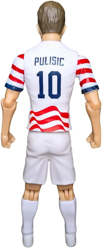 Sockers Banbo Toys 2026 USMNT Christian Pulisic (Home Jersey) 8" Collectible Soccer Action Figure - Image 2
