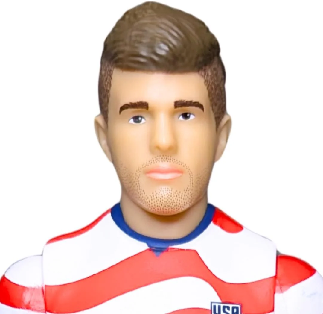 Sockers Banbo Toys 2026 USMNT Christian Pulisic (Home Jersey) 8" Collectible Soccer Action Figure - Image 5