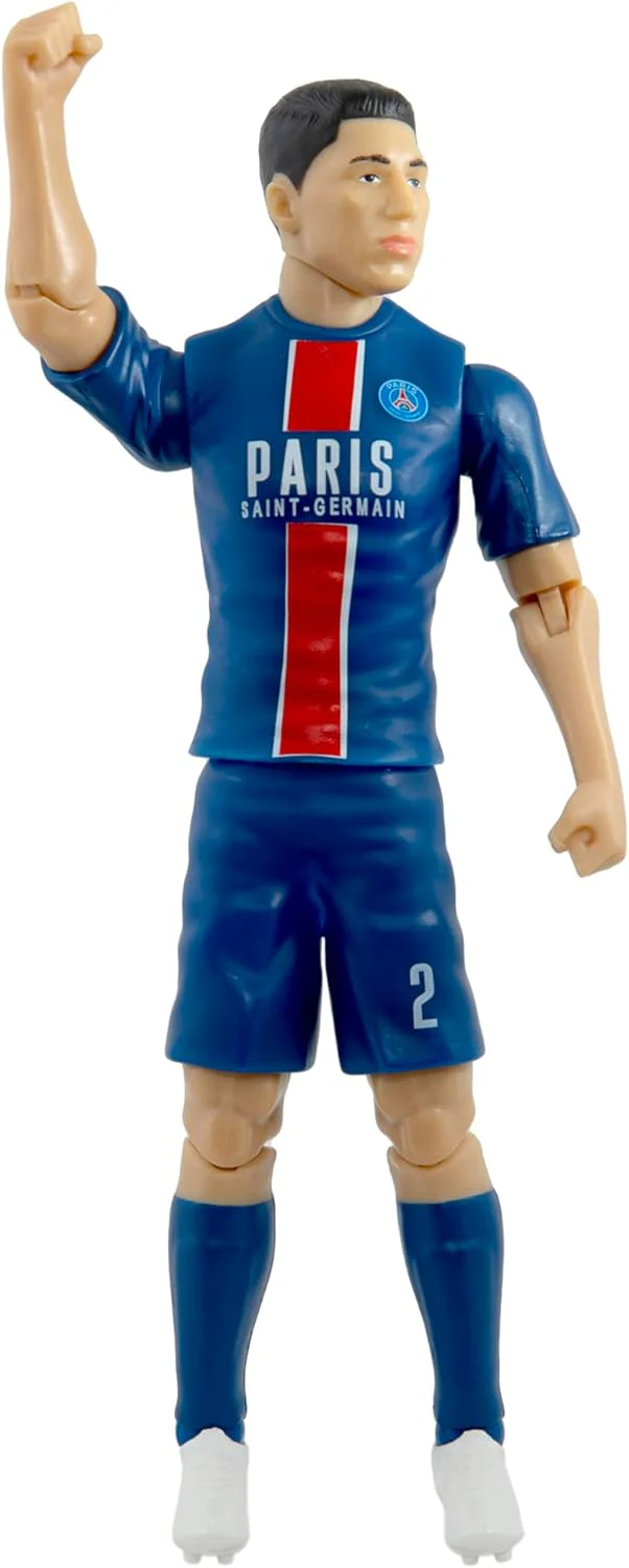 Sockers Banbo Toys Paris Saint-Germain Achraf Hakimi 8" Collectible Soccer Action Figure - Image 4