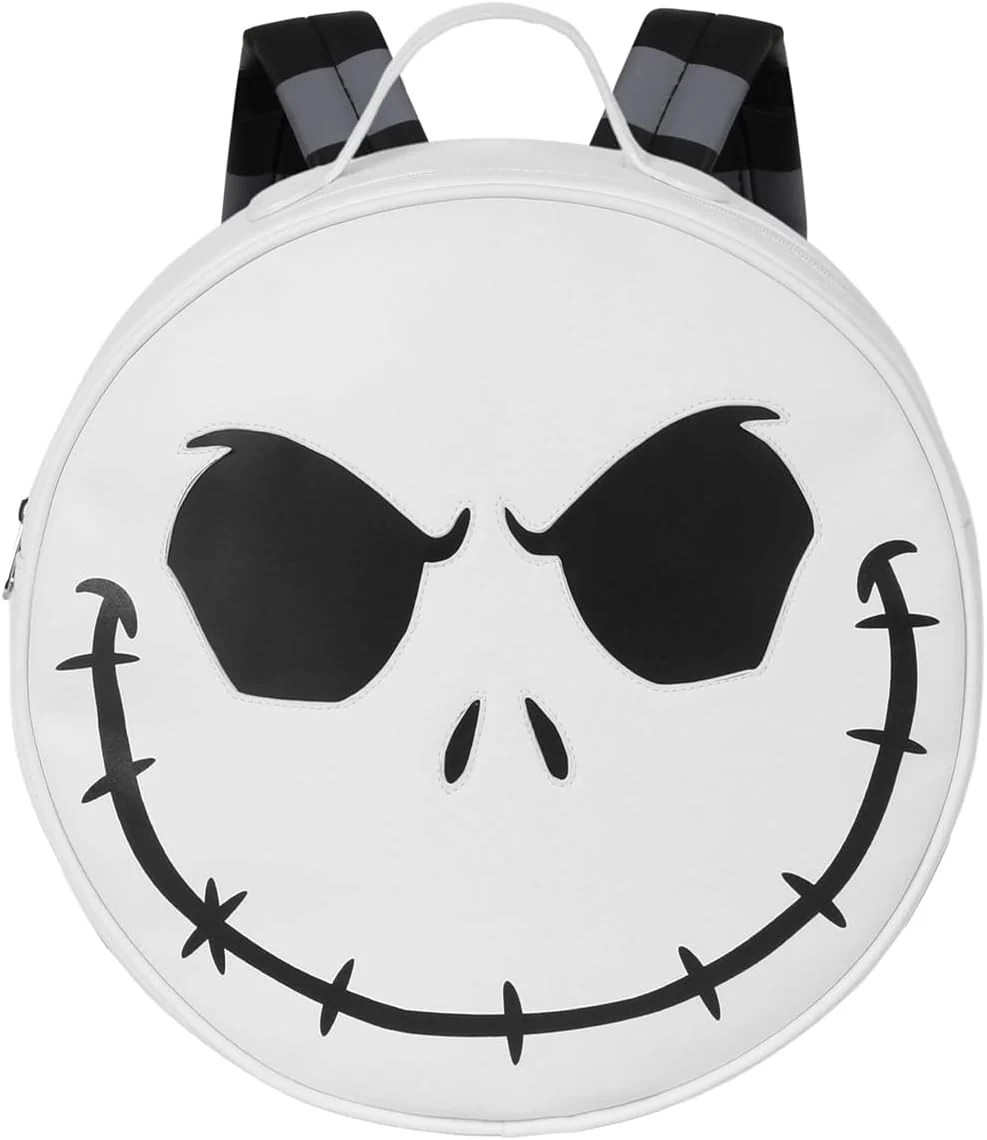 Disney Nightmare Before Christmas Bone-Runder Rucksack, Weiß - Image 3