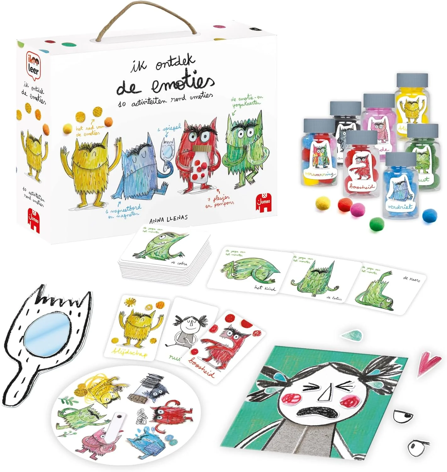 Ik Leer Ontdekken Color Monster Emoties - Image 2