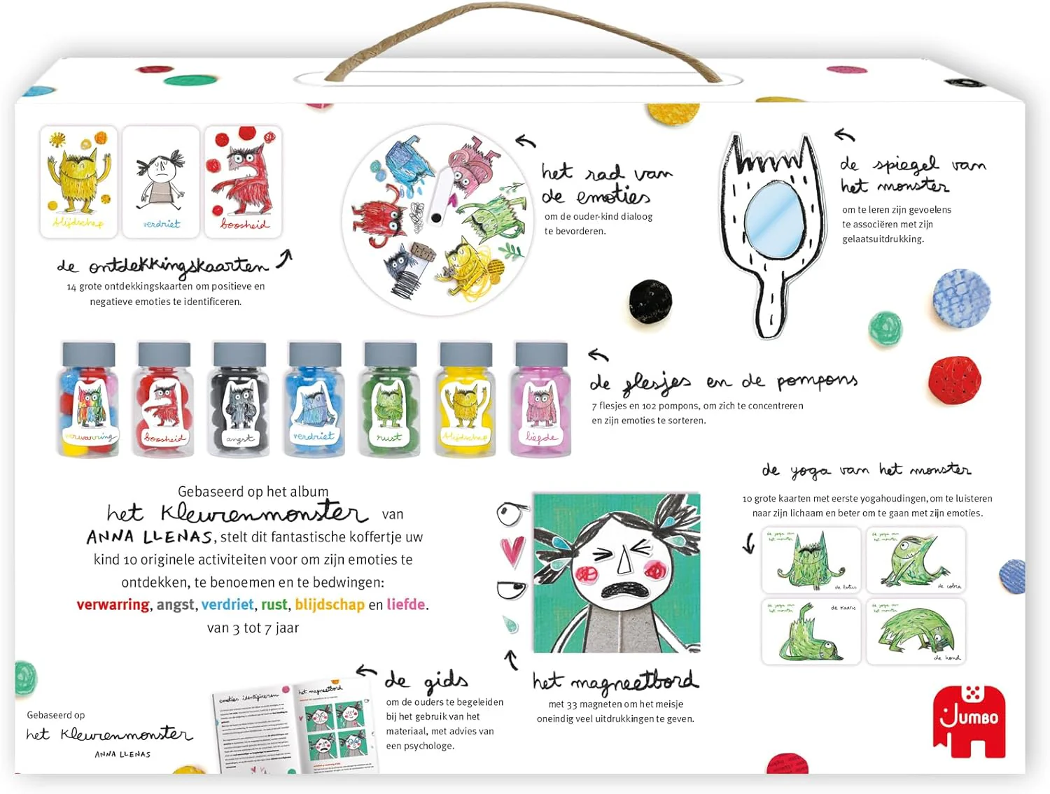 Ik Leer Ontdekken Color Monster Emoties - Image 4