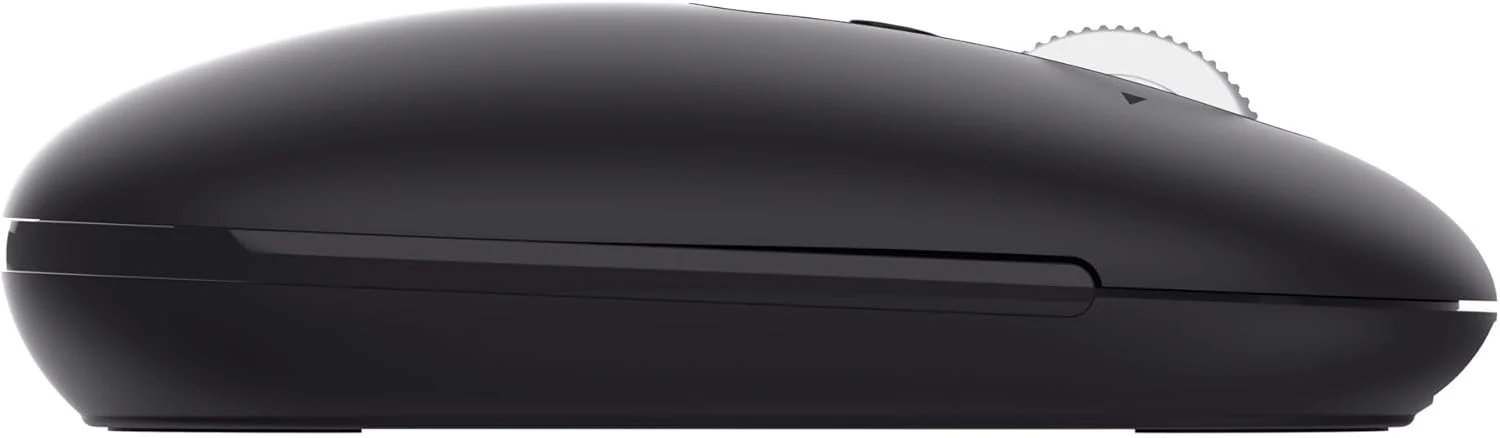 Trust Seron Mouse Wireless con Rotellina Ultra Rapida e Scorrimento Orizzontale, Bluetooth + 2.4GHz, 85% Plastica Riciclata, Pulsanti Silenziosi, Mouse Bluetooth Multi-Dispositivo per PC Mac, Nero - Image 2