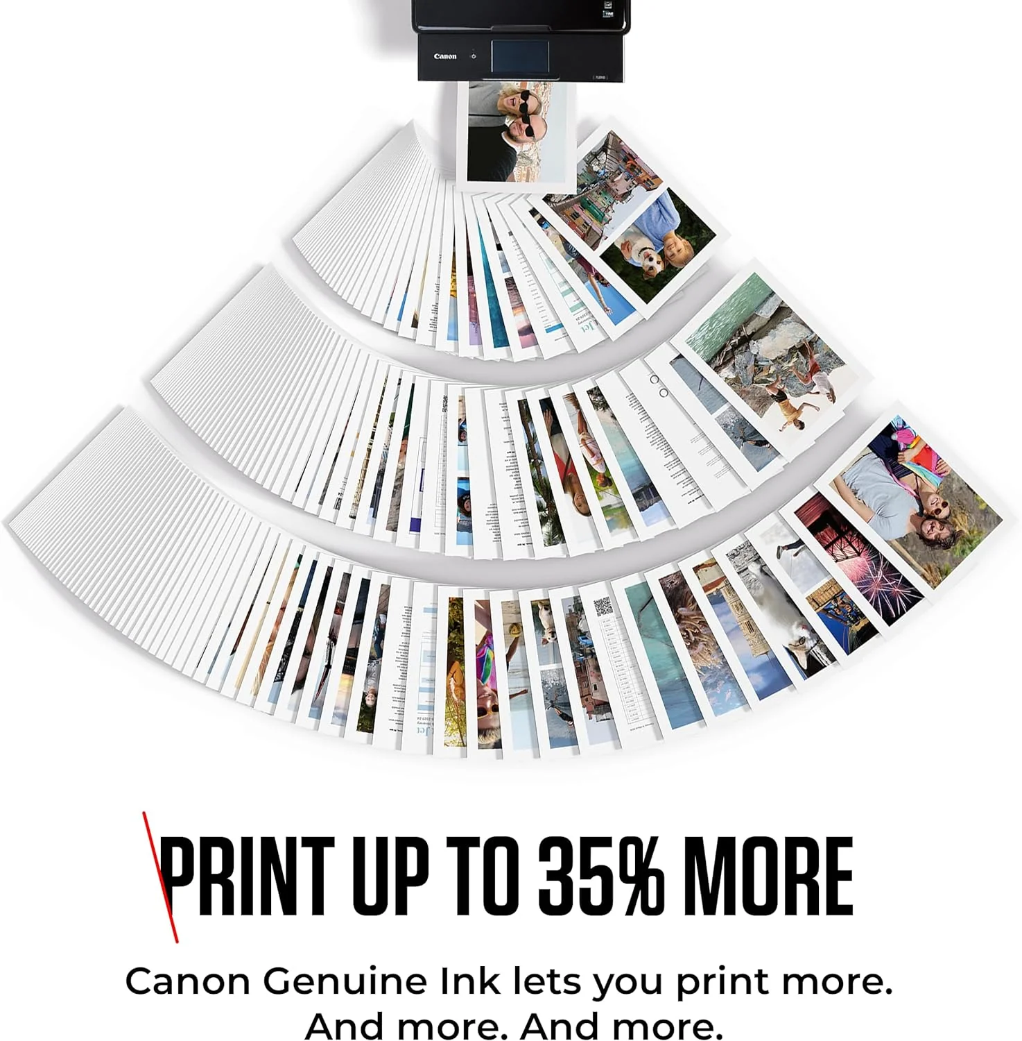 Canon PGI-530 / CLI-531 Genuine Ink Cartridges, Pack of 6 (2 x Black, Cyan, Magenta, Yellow, Grey), Includes 50 Sheets of 4x6 Photo Paper - Compatible with PIXMA TS8750 / TS8751 - Image 3