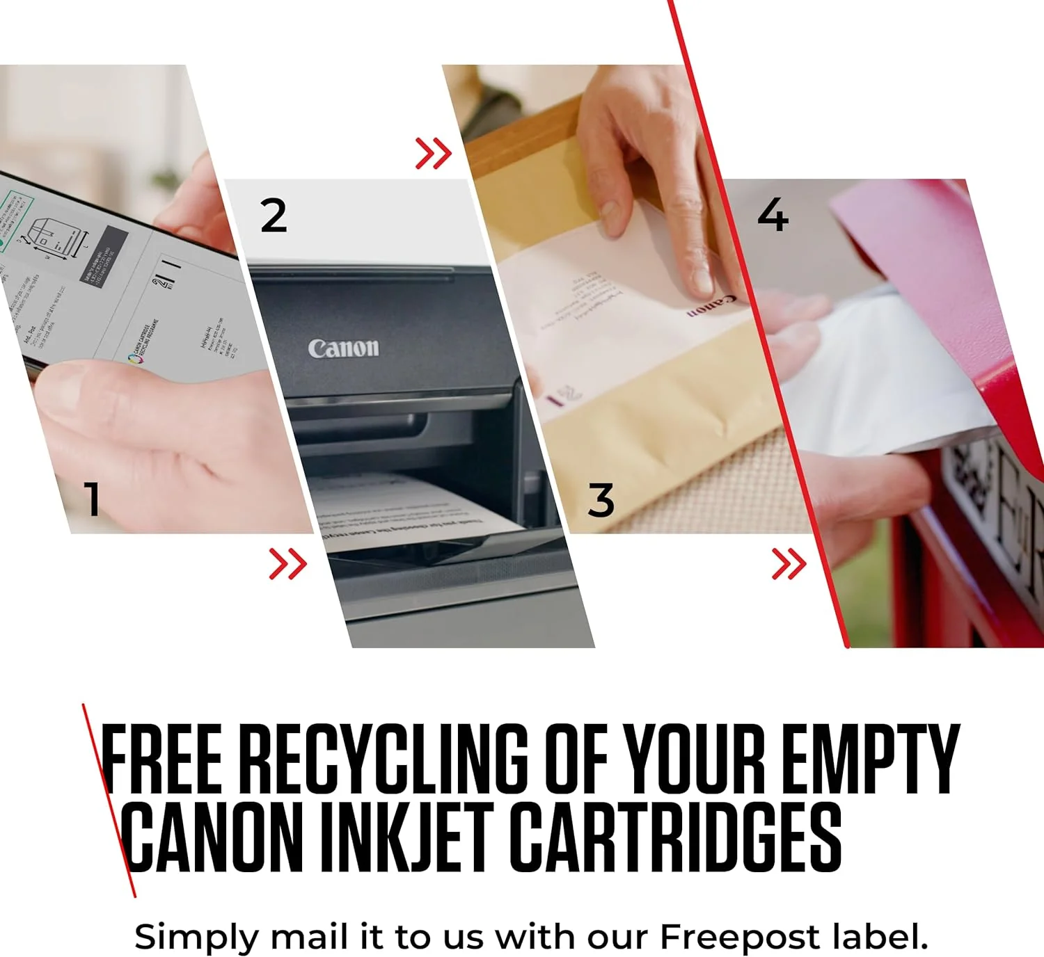 Canon PGI-530 / CLI-531 Genuine Ink Cartridges, Pack of 6 (2 x Black, Cyan, Magenta, Yellow, Grey), Includes 50 Sheets of 4x6 Photo Paper - Compatible with PIXMA TS8750 / TS8751 - Image 5