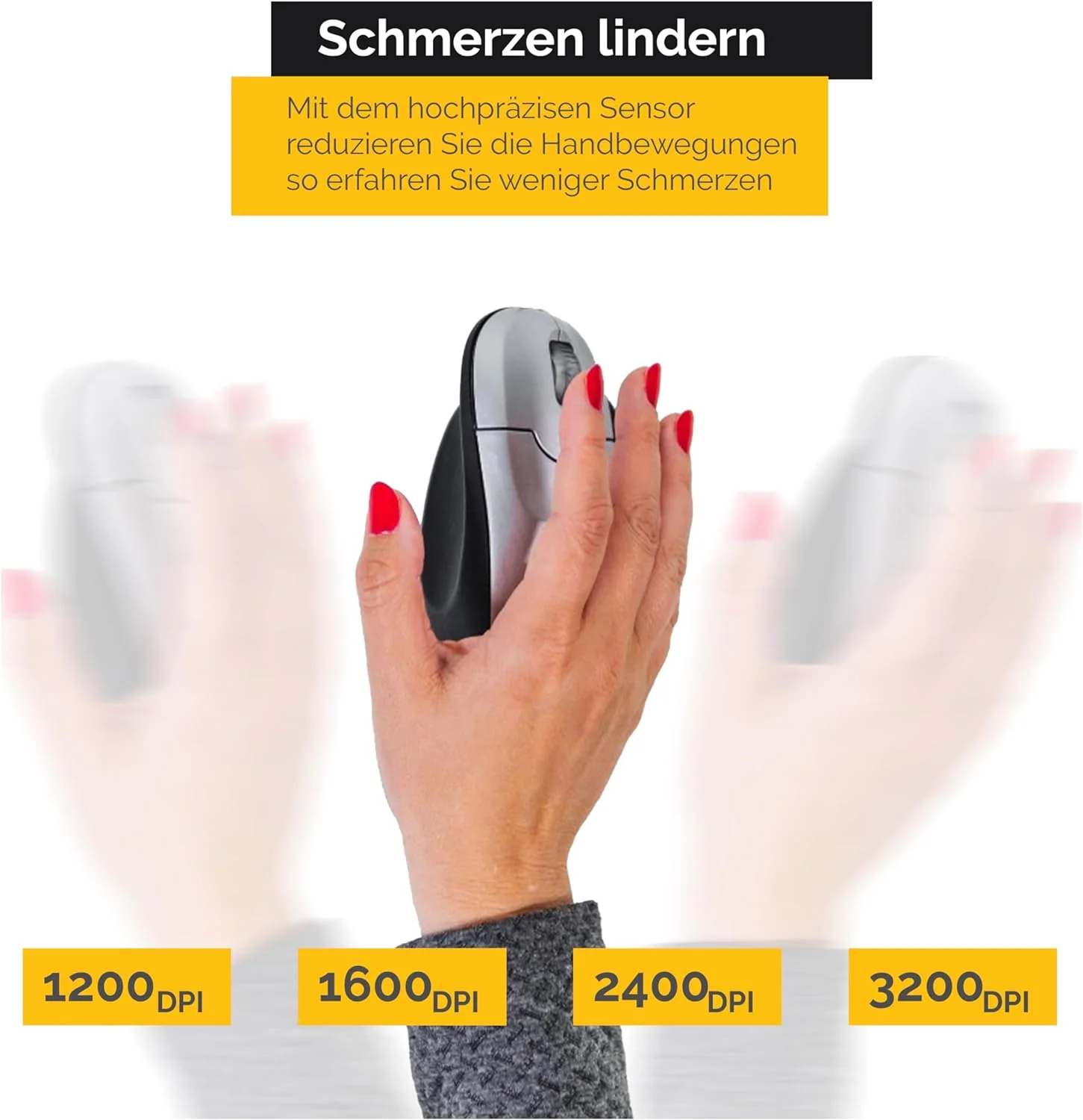 Bakker Elkhuizen BNEGMW GRIP Vertical mouse GripMouse 3 keys/scroll wheel/wireless - Image 7