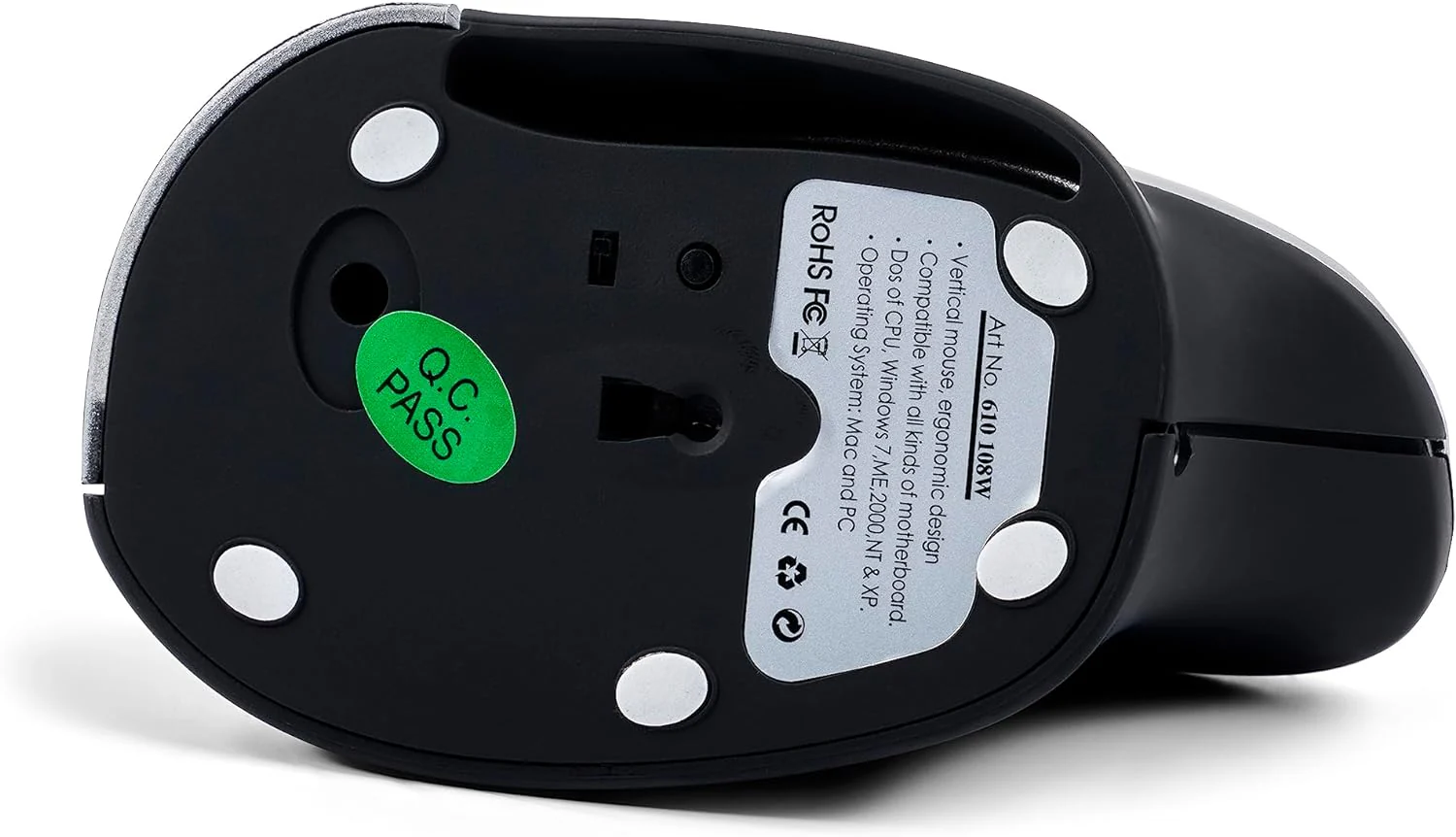 Bakker Elkhuizen BNEGMW GRIP Vertical mouse GripMouse 3 keys/scroll wheel/wireless - Image 8