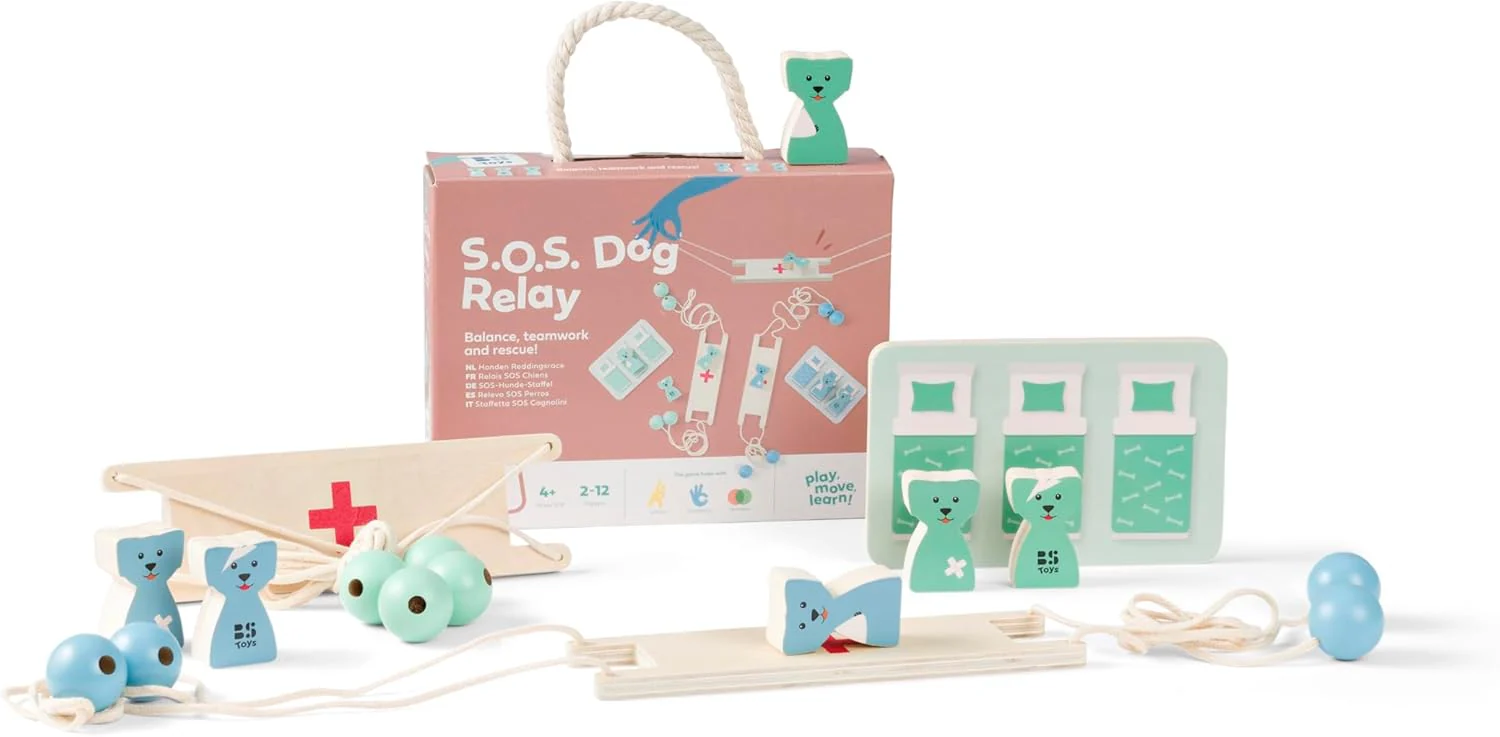 BS Toys – Hondenreddingsspel met brancards en bedden – 4+ jaar - Image 6