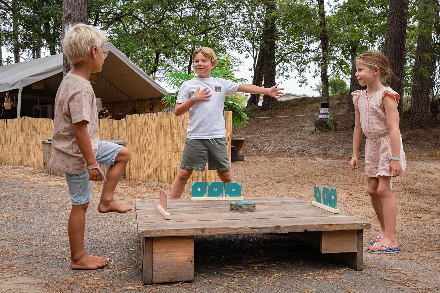BS Toys – Imitatiespel en observatie – 30 kaarten en 4 bases – 3-4 spelers – vanaf 4 jaar - Image 3