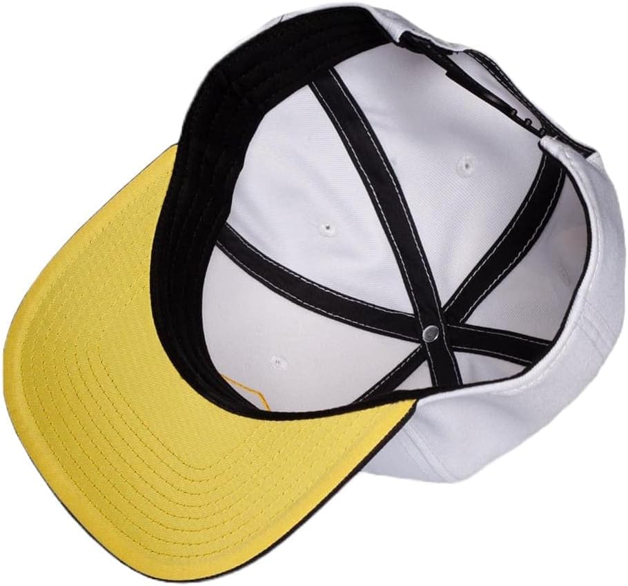 Pokemon Cappellino Baseball Pikachu Logo Giapponese Ufficiale Bianco Snapback - Image 6