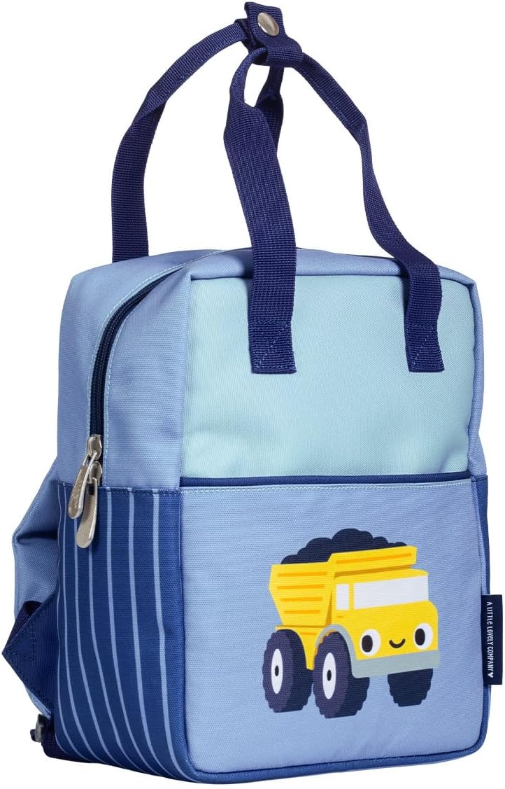 A Little Lovely Company - Little Square Backpack - Dump Truck - Toddler - Image 4