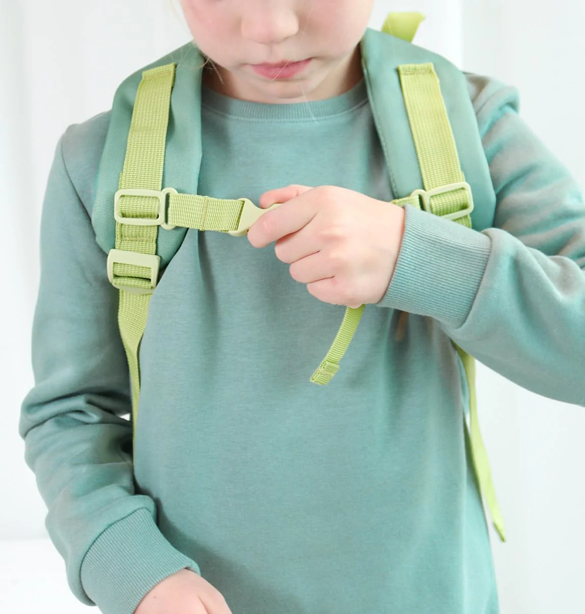 A Little Lovely Company - Little Square Backpack - Dinosaur - Perfectly Sized For Toddlers - Image 3