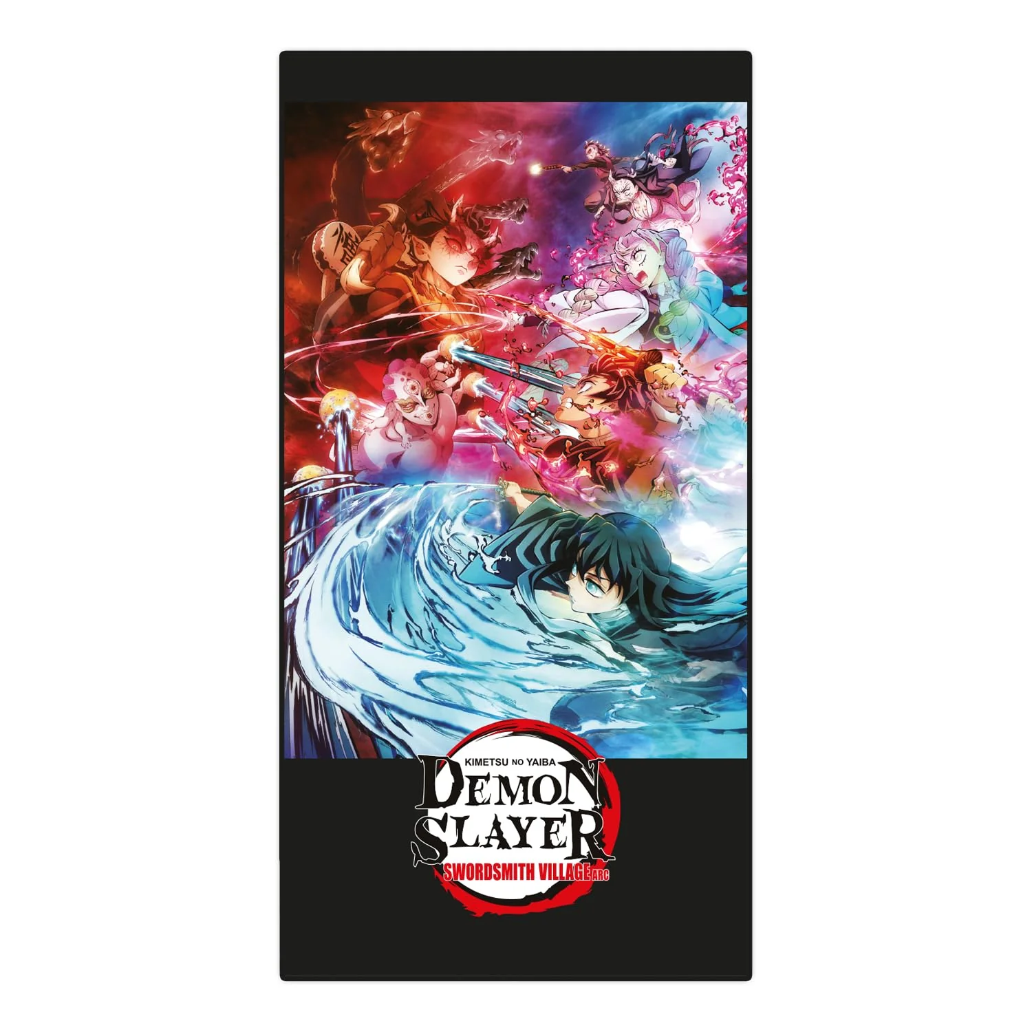 SAKAMI - Demon Slayer: Kimetsu no Yaiba - Strandtuch, Towel - 150x75cm