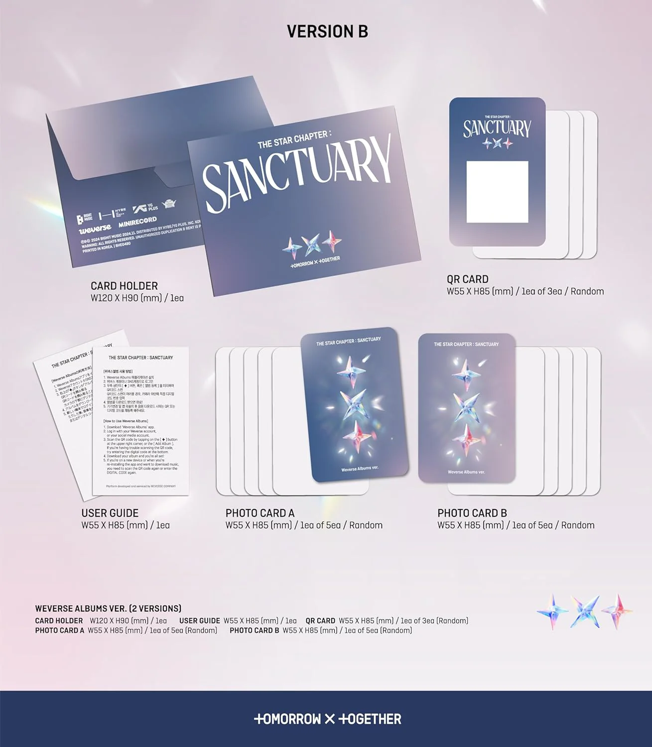 Tomorrow x together (txt) - Sanctuary (weverse albums ver.) (Digital Only: DC) - Image 4