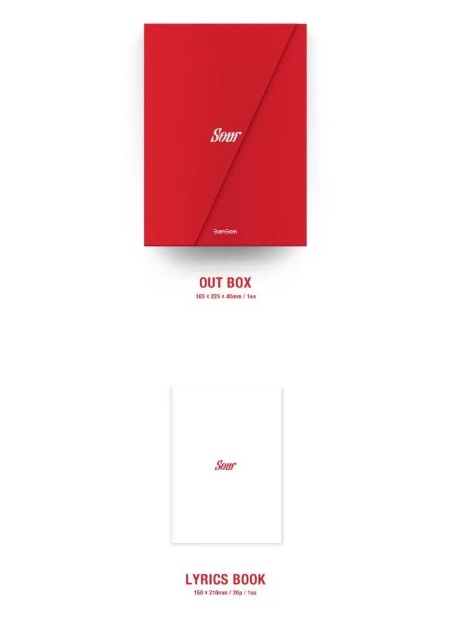 Sour & Sweet - Sour Version - incl. 20pg Lyrics Book, 16pg Photo Book, Poster, Photocard + Sticker - Image 5