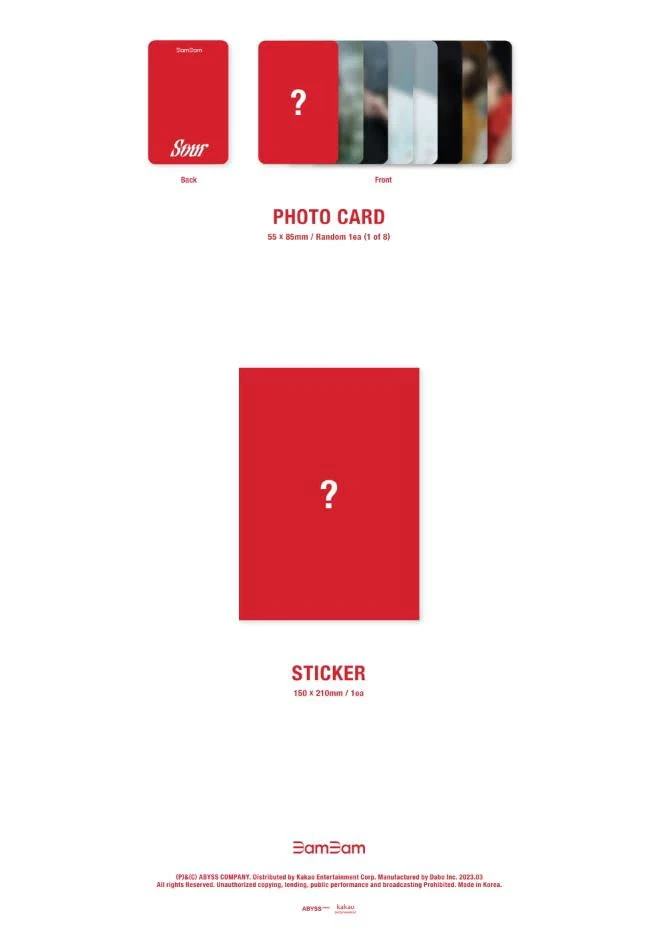 Sour & Sweet - Sour Version - incl. 20pg Lyrics Book, 16pg Photo Book, Poster, Photocard + Sticker - Image 7