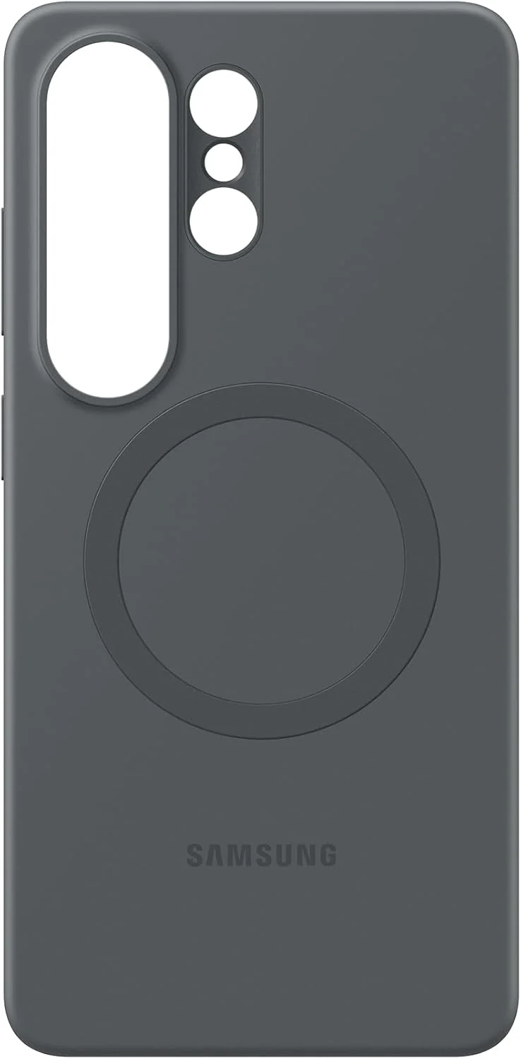 Samsung Silicone Magnet Case cover magnetica in silicone con tecnologia Magnetic Power Profile Galaxy S26 Ultra, Black - Image 3