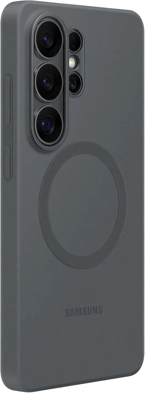 Samsung Silicone Magnet Case cover magnetica in silicone con tecnologia Magnetic Power Profile Galaxy S26 Ultra, Black - Image 4