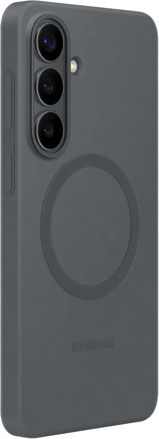 Samsung Silicone Magnet Case cover magnetica in silicone con tecnologia Magnetic Power Profile Galaxy S26+, Black - Image 3