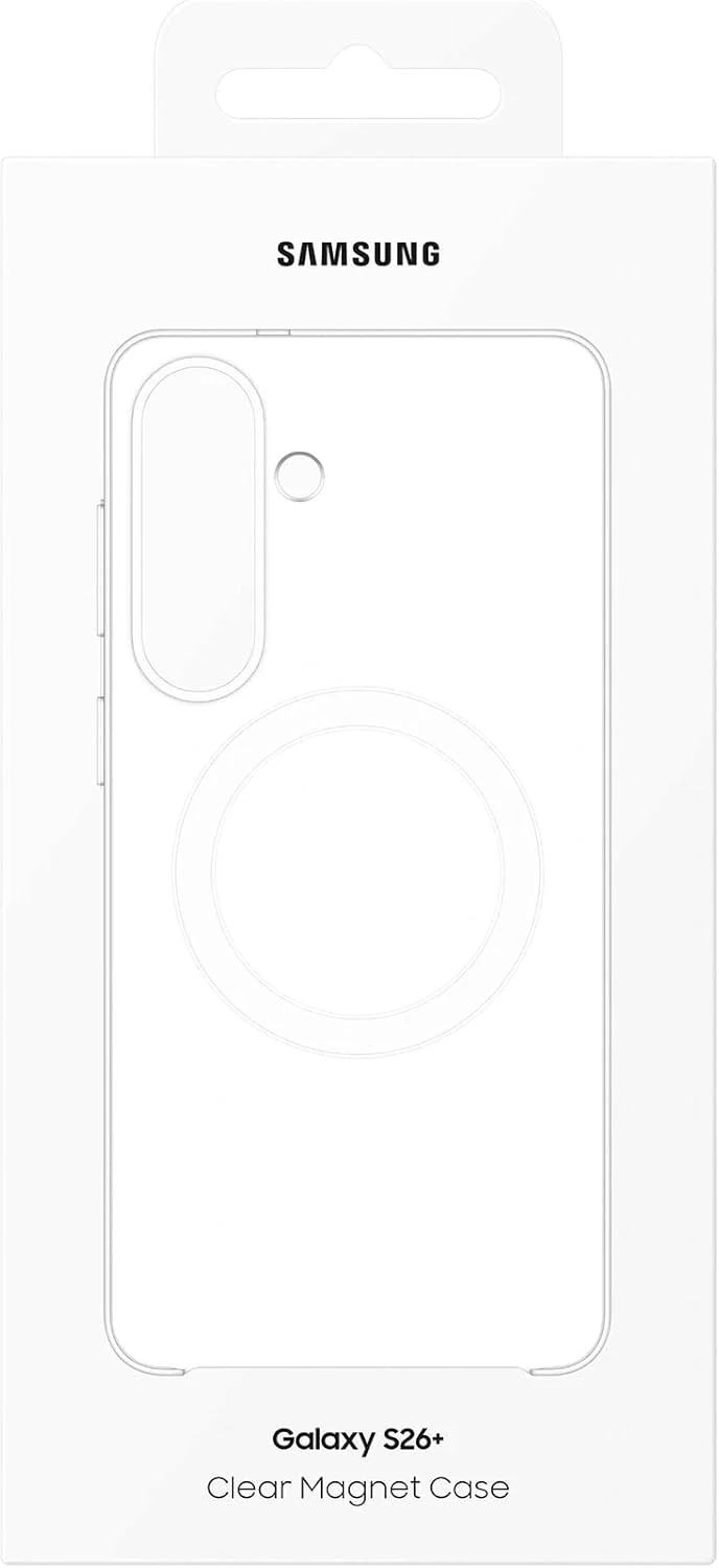 Samsung Clear Magnet Case cover magnetica trasparente con tecnologia Magnetic Power Profile Galaxy S26+ - Image 5